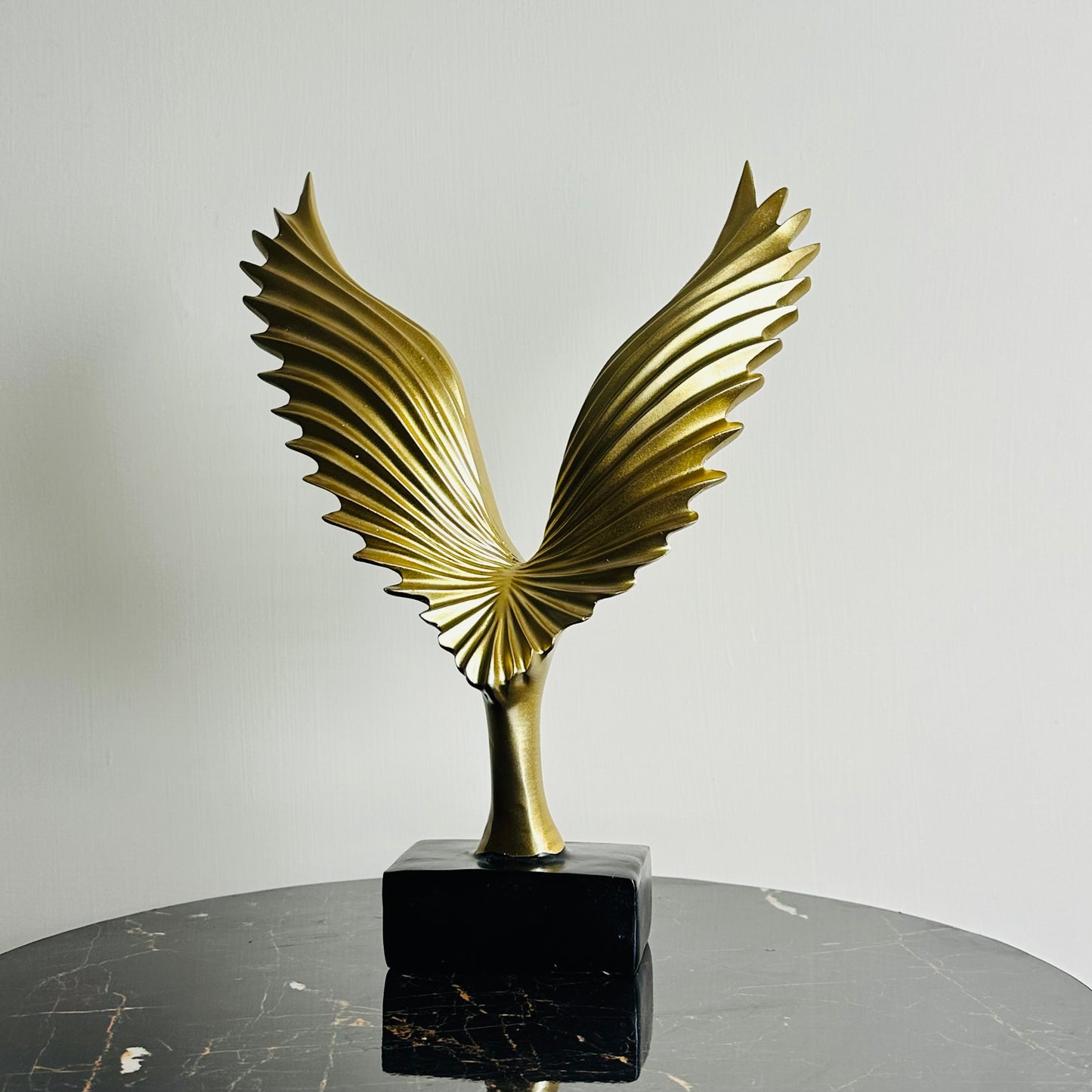 Golden Wings Sculpture