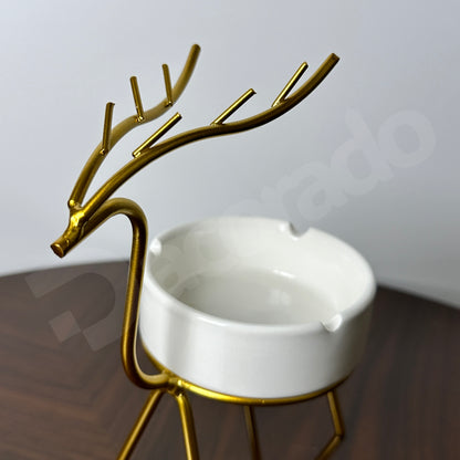 Golden Deer Luxury Ash Tray