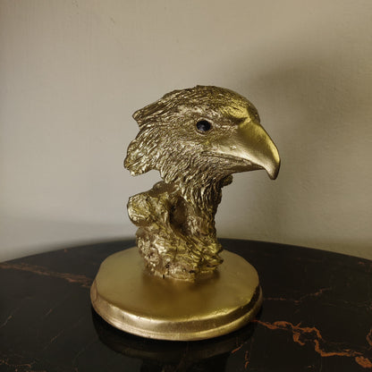 Eagle Dominion – Premium Handcrafted Eagle Head Sculpture for Home & Office Decor